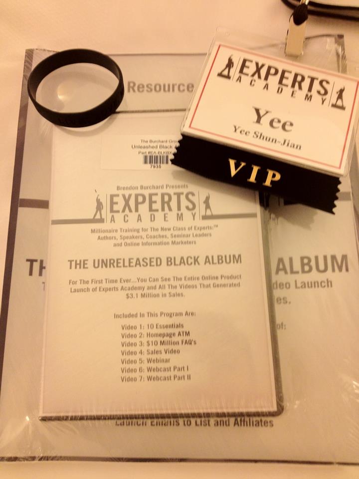 Experts Academy VIP Experience