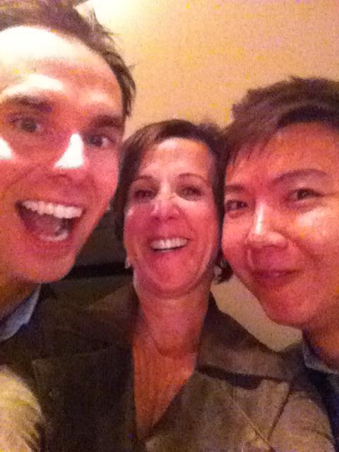 With Brendon Burchard and Marcia Wieder